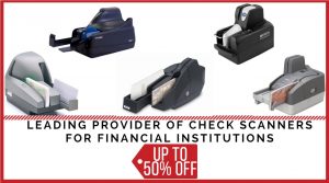 Banner image- leading provider of check scanners for financial institutions