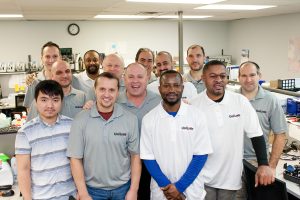 Group photo of service technicians